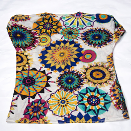 Blusa Estampada con Diseños Mandala Multicolor - Size S
