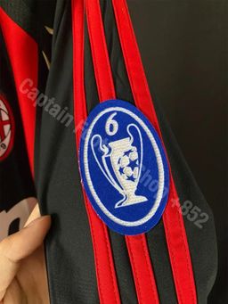 Ac Milan 2006/07 Home Shirt (Red/black)