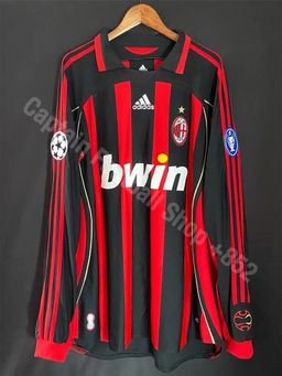 Ac Milan 2006/07 Home Shirt (Red/black)