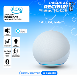 AMAZON ALEXA ECHO DOT 5TH GENERACION / SILVER