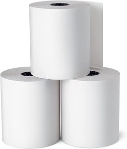 Thermal paper roll 3 1/8in x 190ft 3PK  