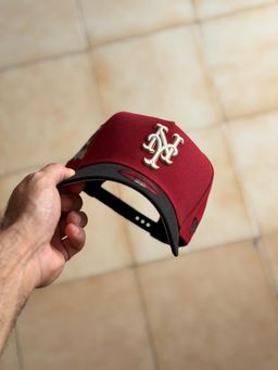 New Era 9Forty - New York Mets World Series Champions 1986 Red Two Tone 