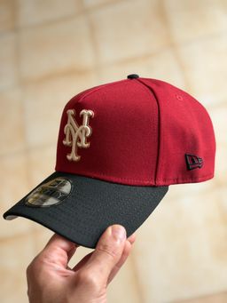 New Era 9Forty - New York Mets World Series Champions 1986 Red Two Tone 