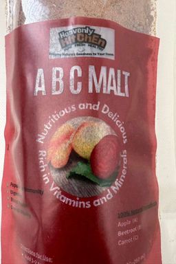 ABC Health Malt 1/2 lb - appleBeetRootCarrot Powder