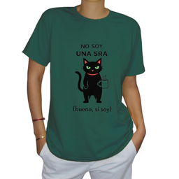Camiseta Mente Felina SR. SRA.