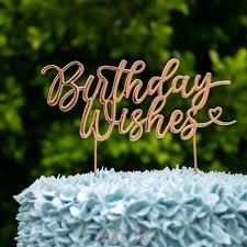 1301 CAKE TOPPER WISHES 