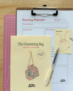 Drawstring Bag + Bonus Intro to the Sewing Machine Workshop