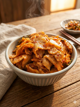 Kimchi Pork Rice Bowl
