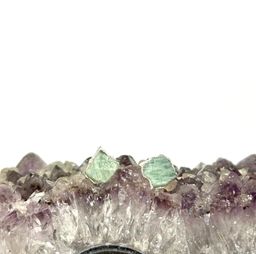 Aretes Belén silver