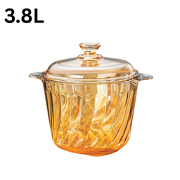 GLASS POT CASSEROLE MICROWAVE (KASEROL KACA)