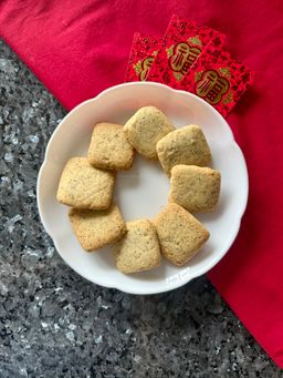 Earl Grey Butter Cookies 