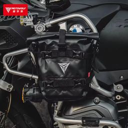 Crush guard saddle bags