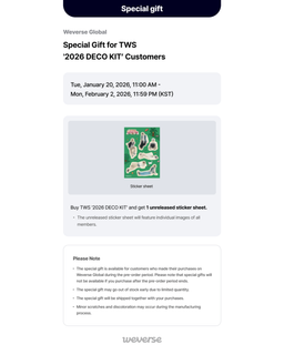 TWS 2026 DECO KIT