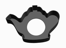 Teapot sandwich cutter 