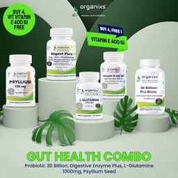 Organixs Gut Health Combo [Buy 4 Free 1]