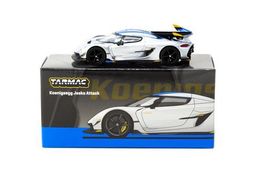TARMAC WORKS MODEL 1/64 KOENIGSEGG JESKO ATTACK - SILVER