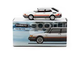 TARMAC WORKS MODEL 1/64 SAAB 900 TURBO - WHITE