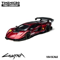 TIME MICRO MODEL 1/64 COUNTACH PSC DESIGN RED