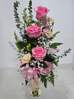 Golden Bloom Birthday Surprise