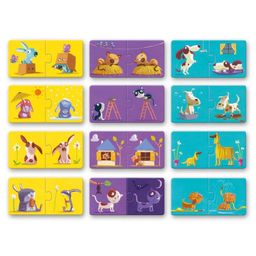 Djeco duo puzzles set - Opposites