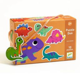 Djeco duo puzzles set - Dinosaurs