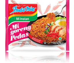 Indomie Mi Goreng Pedas – Classic Spicy Indonesian Noodles