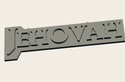 Christian Name Jehova