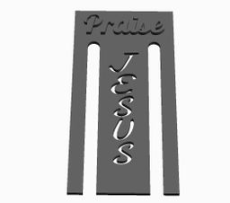 Christian Bookmark Praise Jesus