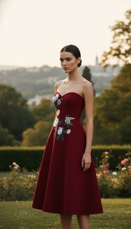 Camelias Japonica on Burgundy 