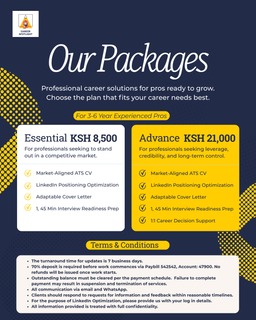 Career Essentials 3-6 Years Experience