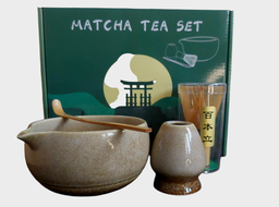 Matcha Bowl Set (Bowl / Whisk / holder/ scoop) 