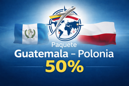 Paquete Guatemala - Polonia