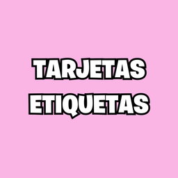 TARJETAS/ETIQ. 