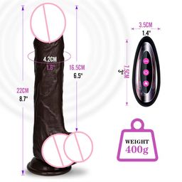 Dildo - Remote Vibrating Thrusting 