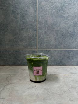 iced earl grey matcha latte