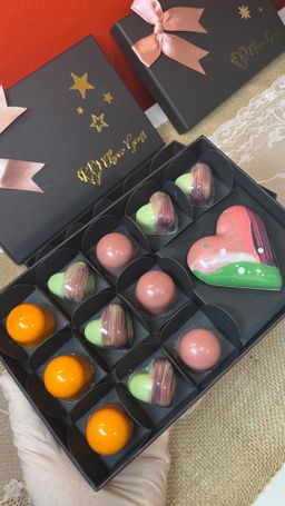Marshmallows chocolate Box