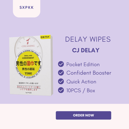 CJ Delay Wipes 10pcs 