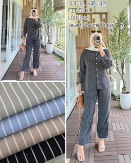 ELARA STRIPE CO’ORD