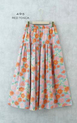 DAHLIA FLORAL SKIRT