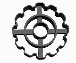 Fondant Tractor Small Wheel