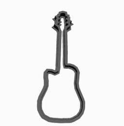 Fondant Guitar 