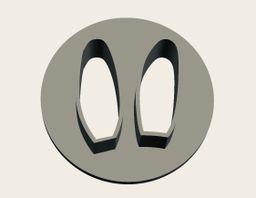 Fondant Minnie Face Eyes