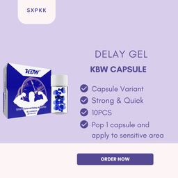 KBW Capsule Delay Gel 10Pcs