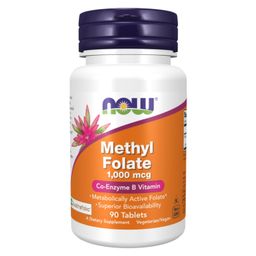 NOW - Methyl Folate 1,000 mcg Tablets