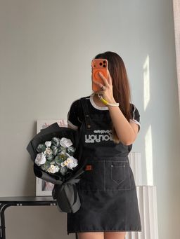 Dark Green Soap Flower Mixed Bouquet 