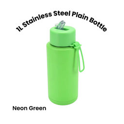 1L Stainless Steel Plain Bottle