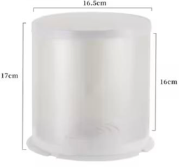 Round Clear Bento Box 