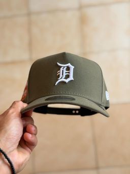 New Era 9Fifty A-Frame - Detroit Tigers Olive Green