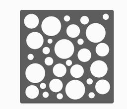 Cirkle Stencil  Cookie Cutter  