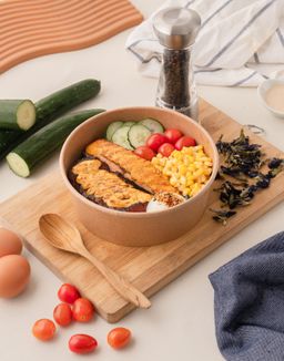 Surf & Turf Bowl (Beef + Salmon)